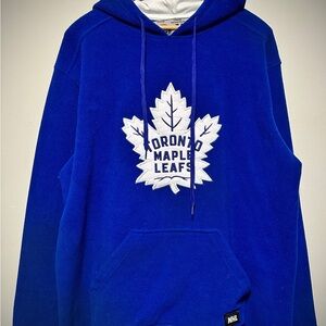 NHL Toronto Maple Leafs Royal Blue Fleece Hoodie🔥